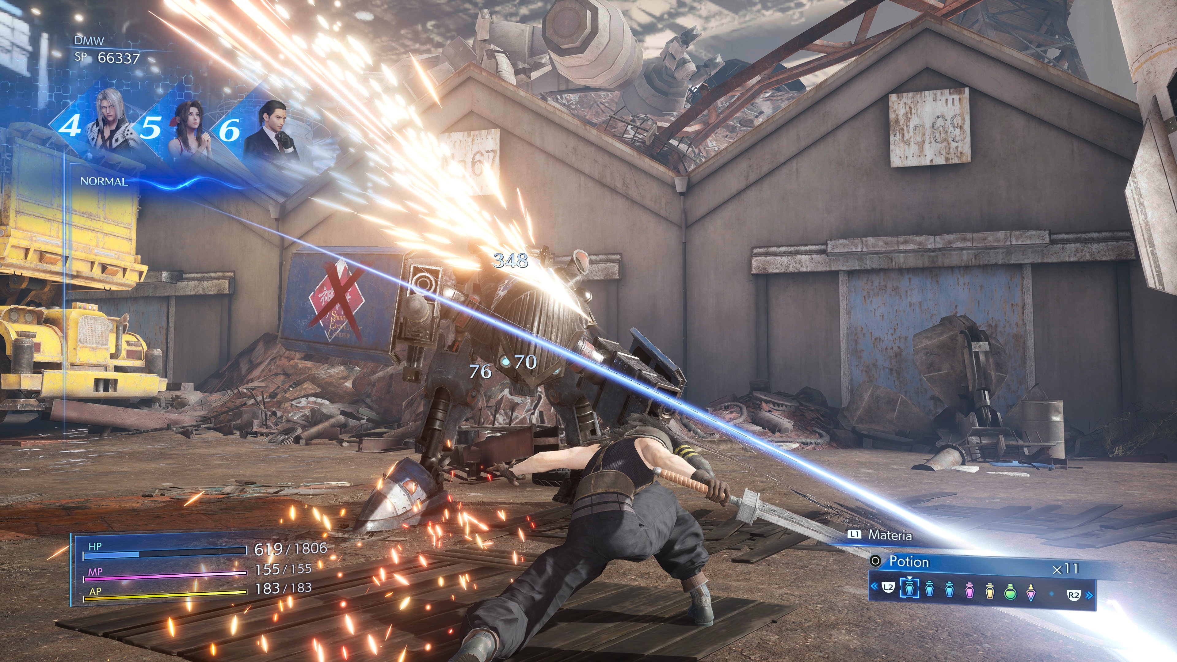 《最终幻想7:核心危机 再融合》剧情相对原版无改动