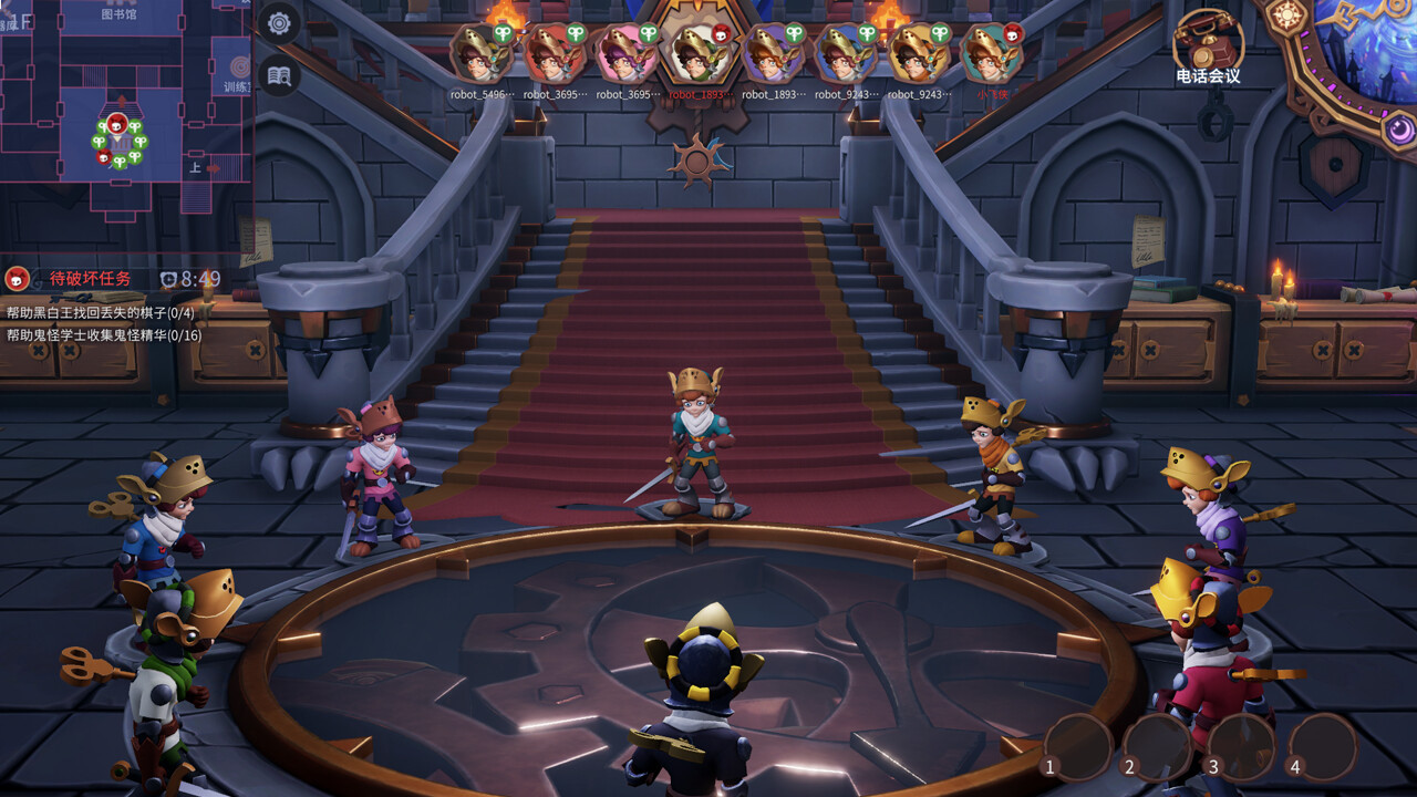 多人游戏《发条人惊魂夜》Steam页面上线 支持简体中文