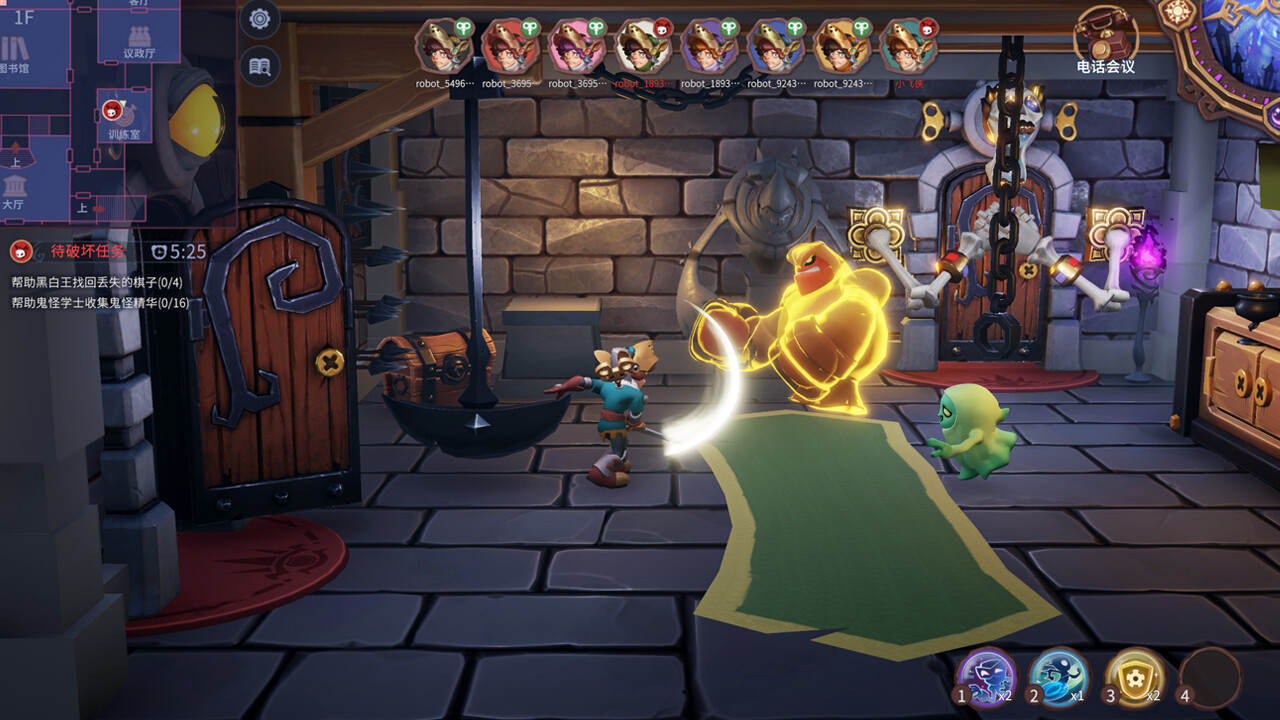 多人游戏《发条人惊魂夜》Steam页面上线 支持简体中文