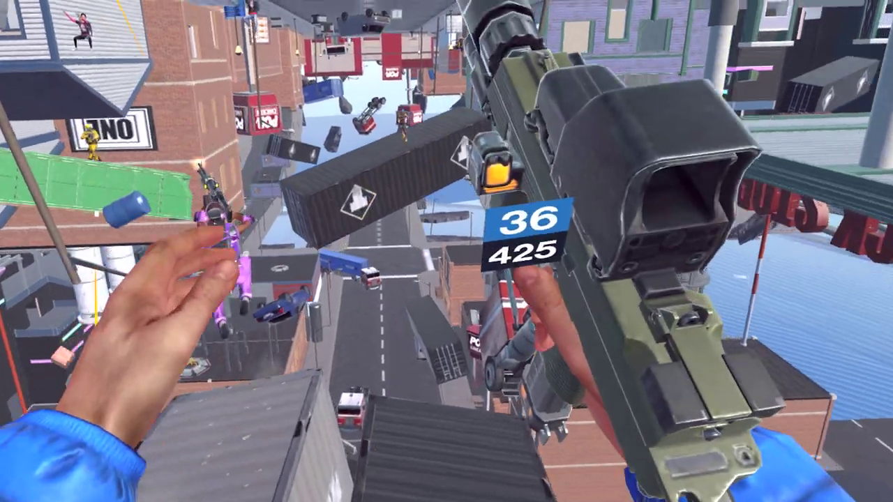 VR大逃杀游戏《POPULATION: ONE》新增建造模式