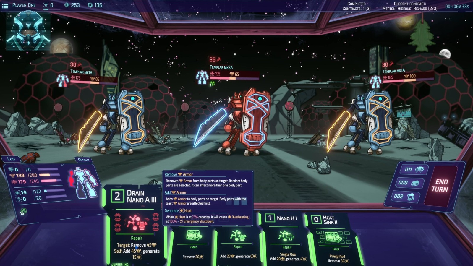 肉鸽卡牌游戏《木星卫星 机甲》 将登陆Switch平台