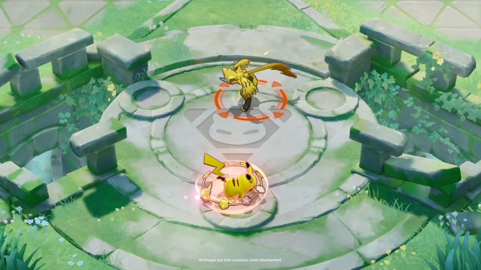 《宝可梦:大集结》新宝可梦“花疗环环” 附身队友提供治疗