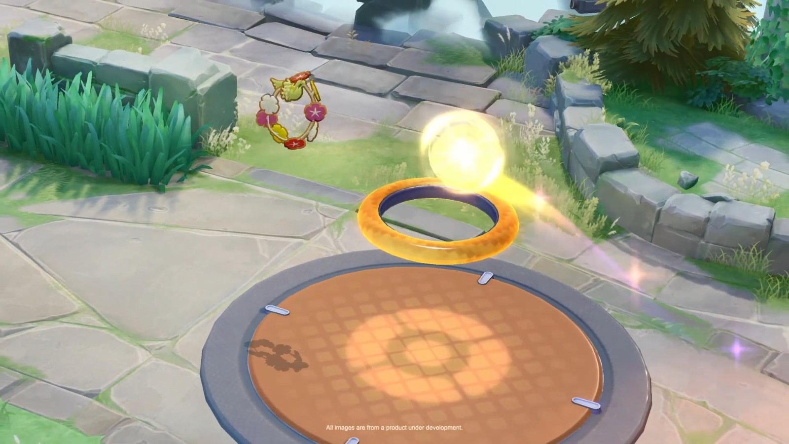 《宝可梦:大集结》新宝可梦“花疗环环” 附身队友提供治疗