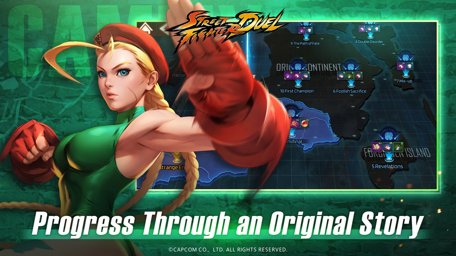 《街头霸王:对决》手游先导预告 2月海外上线
