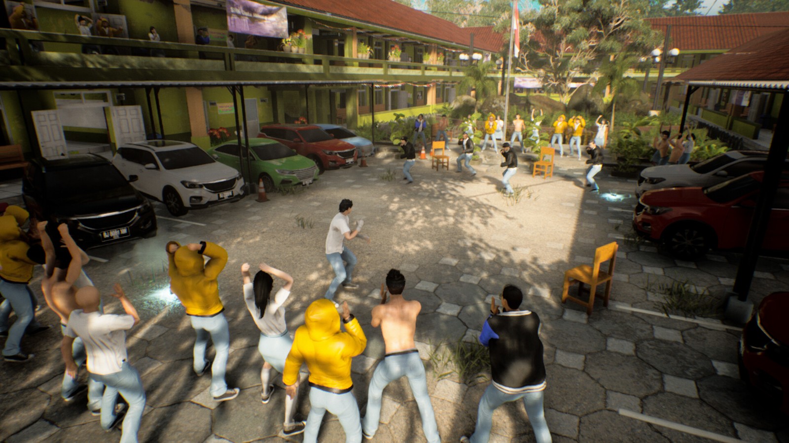 高中校园动作冒险游戏《闹事者》开放试玩