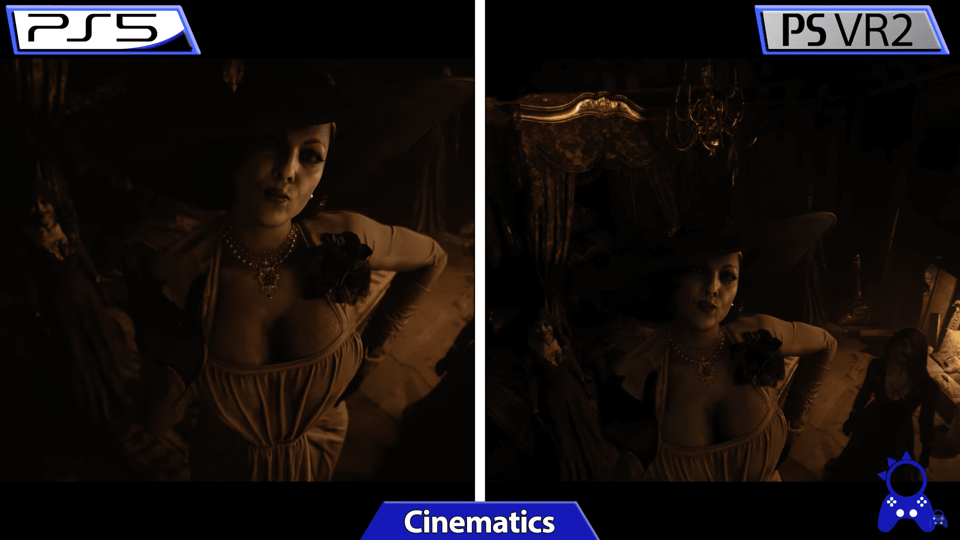《生化危机8》PS VR2 vs PS5对比视频 让人惊叹