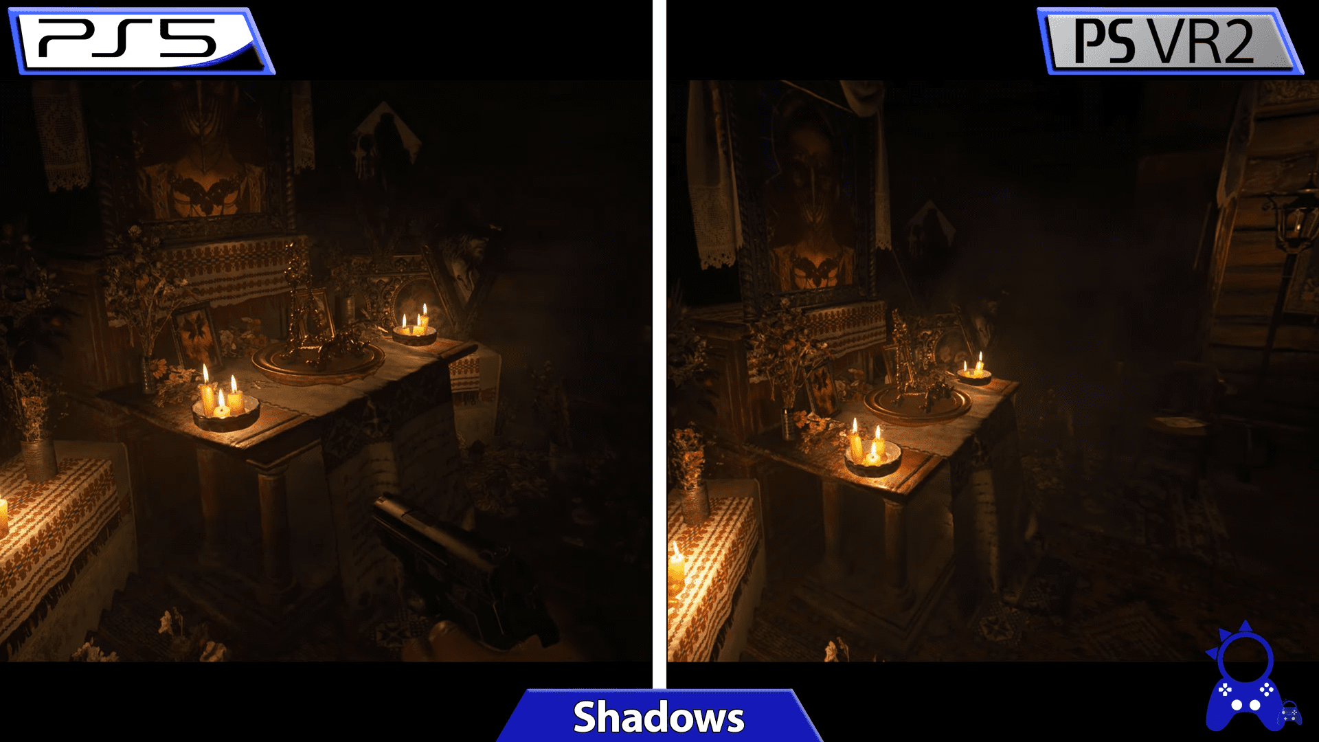 《生化危机8》PS VR2 vs PS5对比视频 让人惊叹