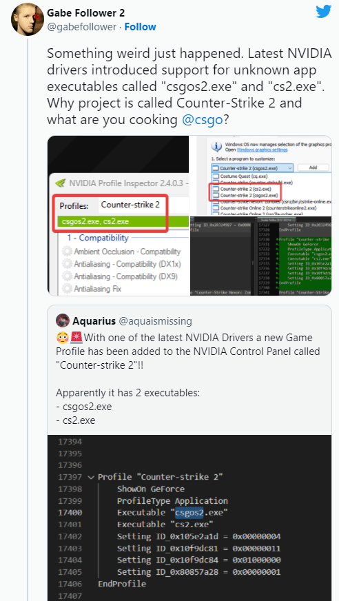 传《CS:GO2》开发中 3月测试、4月发售
