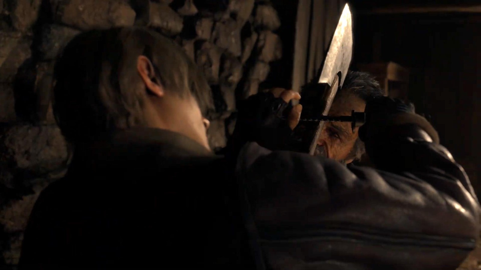 《生化危机4:重制版》Demo实机演示 里昂大战电锯人