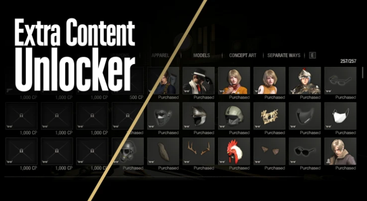 《生化危机4：重制版》新模组 一键解锁全部奖励内容