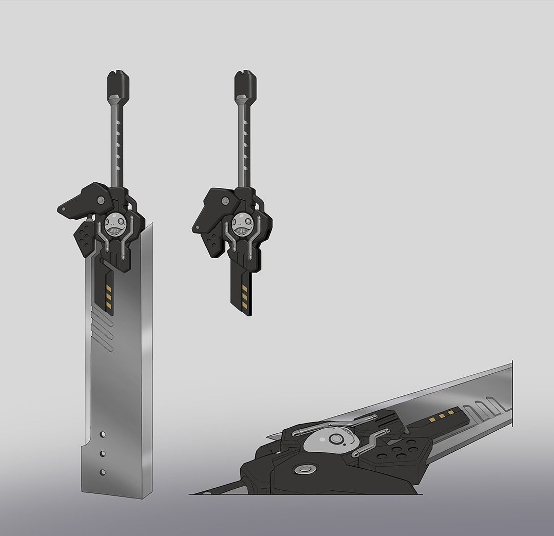 细节揭晓 《守望先锋》尼尔联动皮肤概念设计图公布