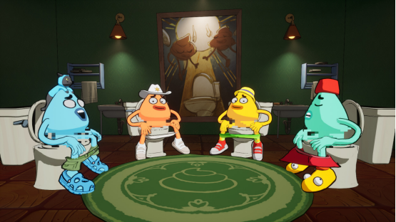 合作恐怖喜剧游戏《憋不住了!》现已登陆 Steam