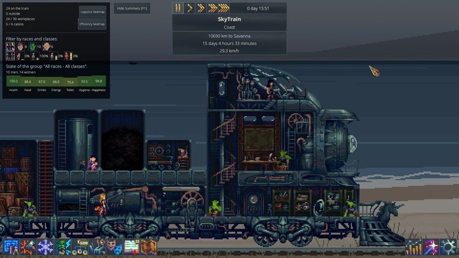 《钢铁动脉》登陆Steam正式推出 蒸汽朋克城市列车建设