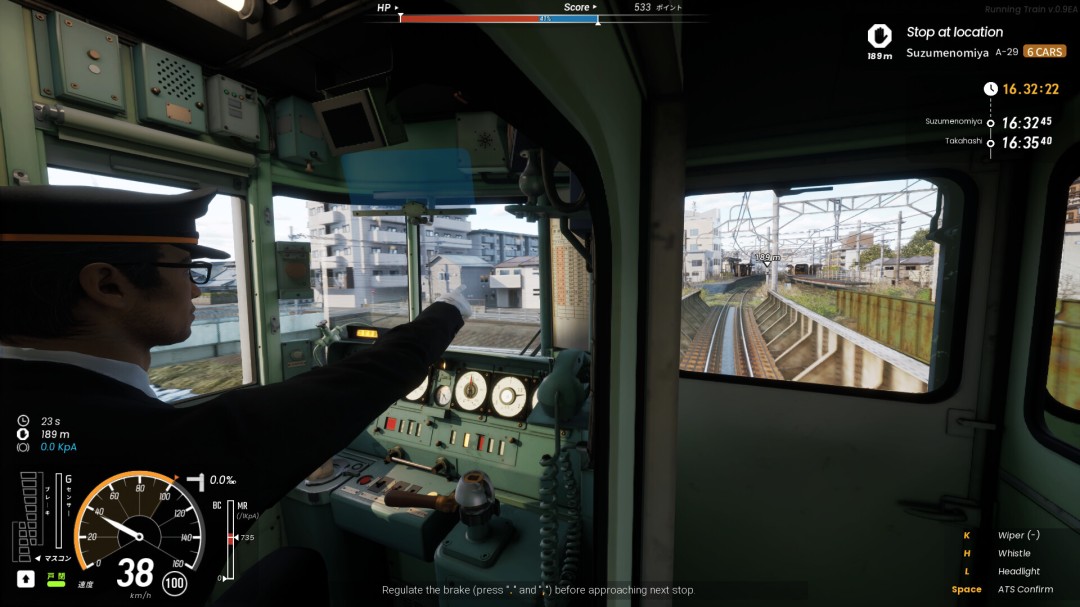 一人开发列车模拟游戏《走ル列车!》Steam特别好评