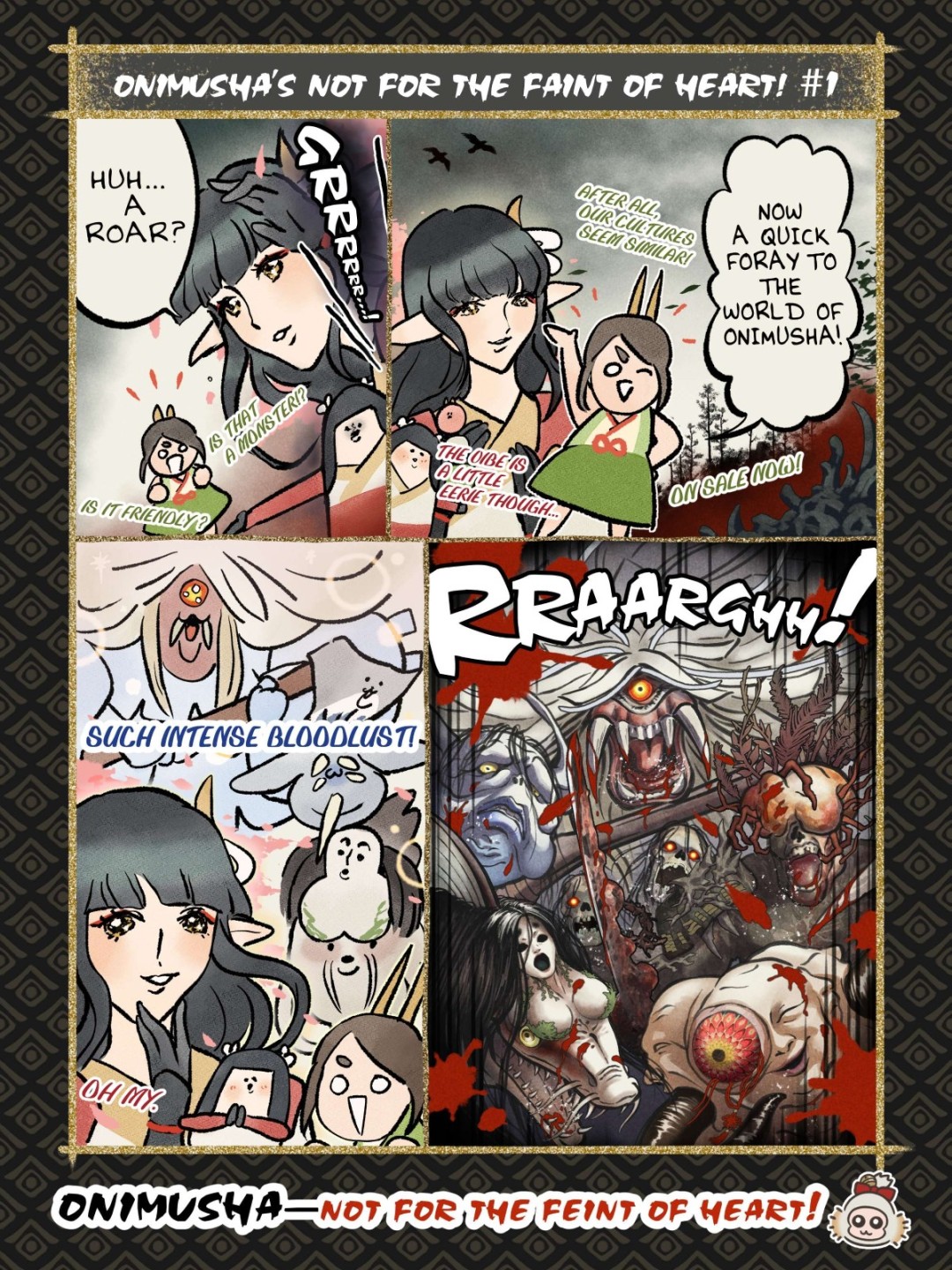 《鬼武者:剑之道》免费DLC上线 联动《怪物猎人:崛起》推出合作服装