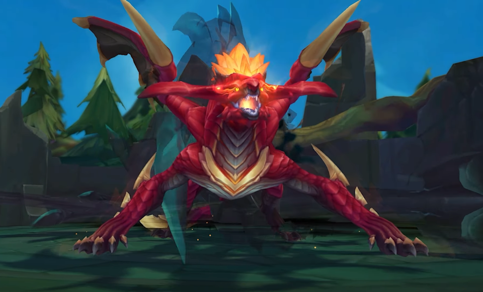 《英雄联盟》希瓦娜重制不足一天因胜率飙至57%遭削弱