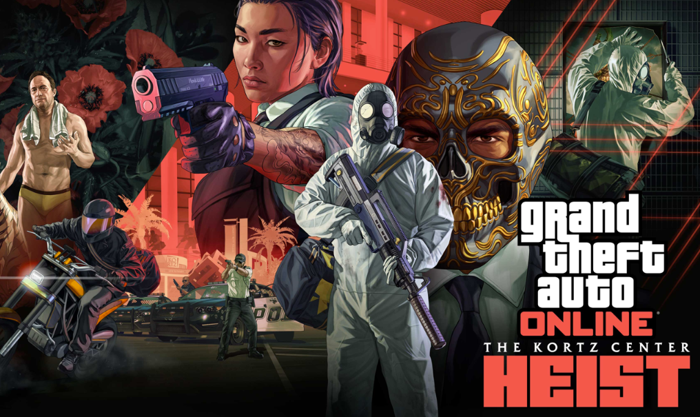《GTA Online》“科兹中心豪劫” 抢劫任务7月14日上线